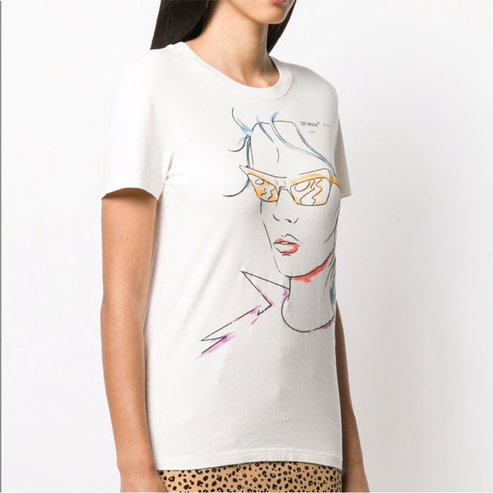 OFF White Main Label Graphic T Shirt